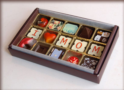 mother's day box of chocolate